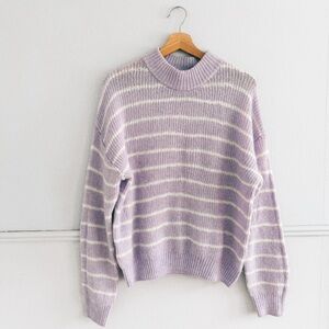MANGO > Lurex Stripes Sweater